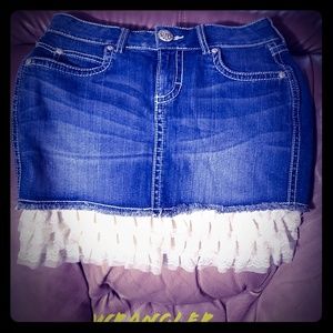 Jean skirt